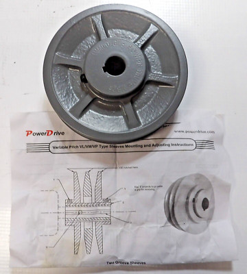 Power Drive 1VM50-5/8'' Variable Pitch Sheave