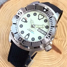 20ATM 42mm Tandorio Monster Light Green Dial NH36A Automatic Watch Mens Watch