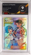 Carte pokemon Barbara et Néphie FRANCAIS CGG 9 SM Cosmique 231/236 23040170