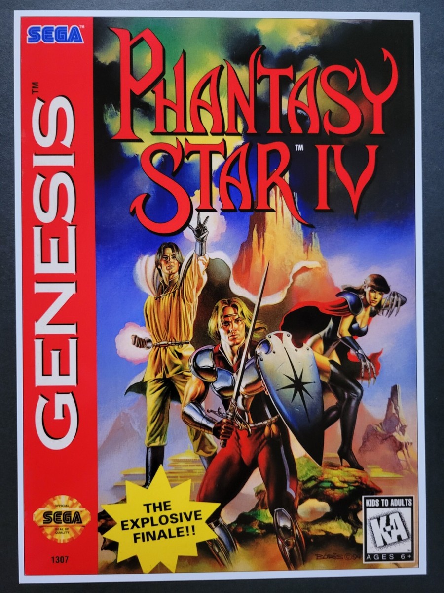 Phantasy Star 4 Versione JAP Scatola Di Carte Da Gioco A 16 - Foto 5