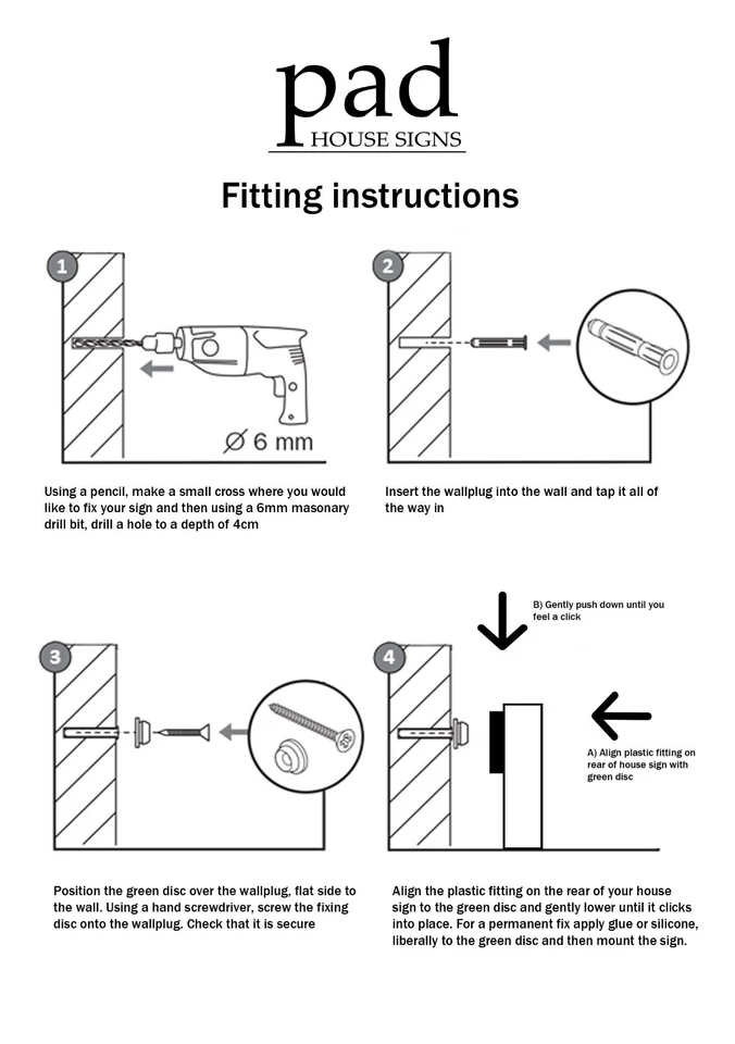 House Sign Natural Stone | Various Sizes | Deep Engraved | Name Address Plaque - Image 3 of 4