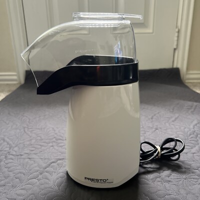 Presto Hot Air Popcorn Popper Home Kitchen Dorm Living Pre-Owned TESTED WORKS