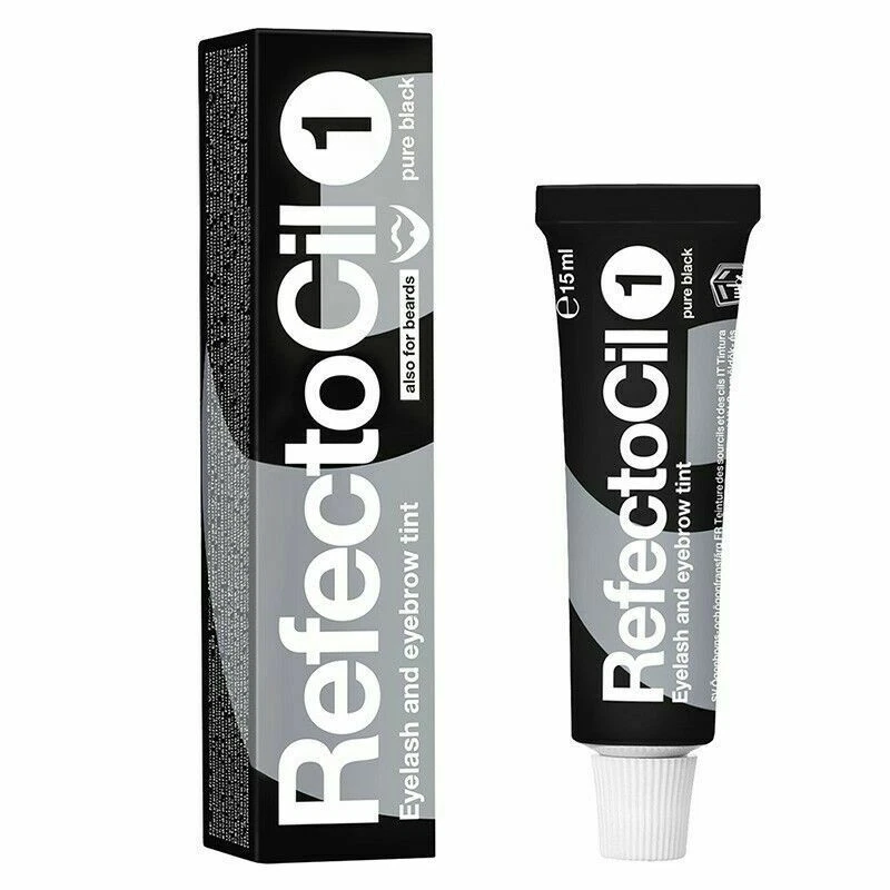 REFECTOCIL Eyebrow Tint Black Natural Dark Brown Eyelash Tinting Dye Henna 15ml
