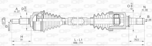 Cardan avant droit Renault Espace IV 2.0 dCi résout claquement de roue
