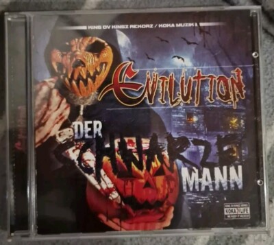 Evilution - Der Schwarze Mann Halloween Edition CD, Horrorcore Untergrund Rap