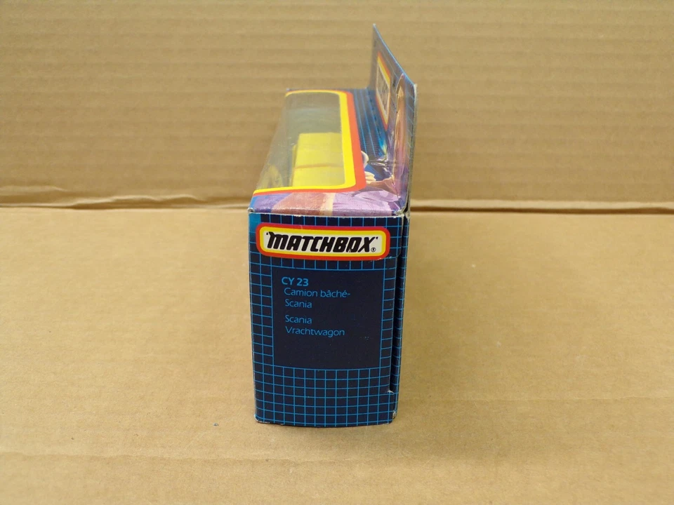 1987 Matchbox Convoy MICHELIN TIRES SCANIA BOX TRUCK #CY23 - NOS ! - Image 4 of 4