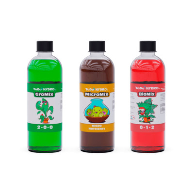 ToDo Hydro Mix Line Nutrient System, Plant Growth Formula Pack, 3 Solution 8 oz