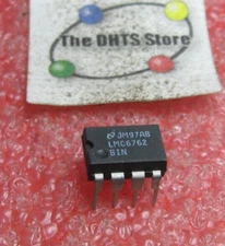 LMC6762BIN National Semiconductor CMOS Dual Op Amp DIP-8 - NOS Qty 1