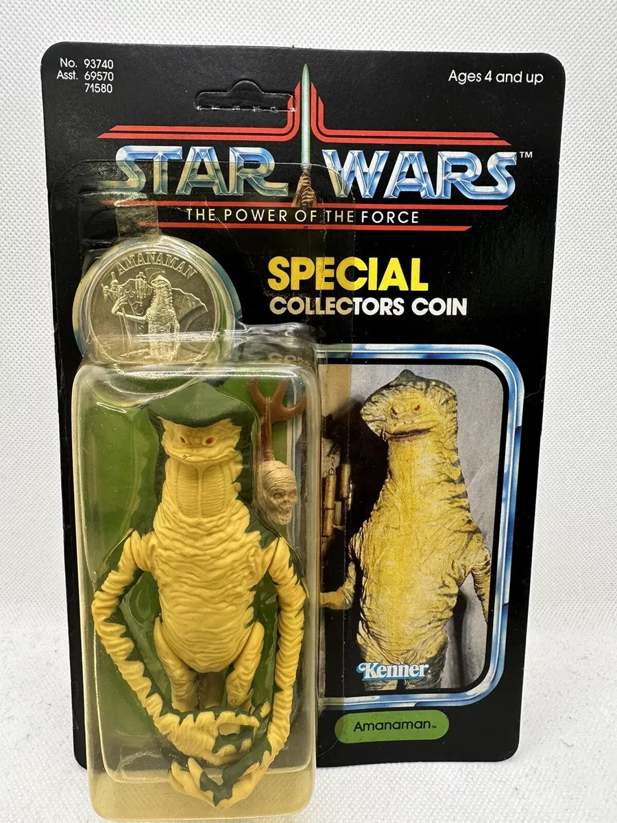 1984 Star Wars AMANAMAN Last 17 POTF 92 Back HK Carded ReSealed 1984 Star Wars AMANAMAN Last 17 POTF 92 Back HK Carded ReSealed