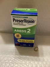 Preservision AREDS 2 Mineral + Vitamin Supplement 120 softgels Exp6/26