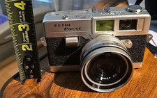 Petri Racer Manual 35mm Film Camera w/ 2.8 45mm Lens  Original Case
