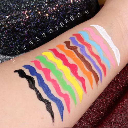 Matita eyeliner colorata 24 ore liquido alto pigmento lunga durata eye liner penna gel - Foto 12 di 110