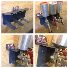Paint Gun Holder - Spray Gun Rack - Garage Organization - Shop Tools