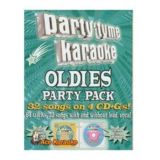 Party Tyme Karaoke CDG SYB4414-OLDIES Party Pack 32Songs on 4CD GS