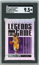 2020-21 Panini Hoops Silver LEBRON JAMES Legends Of The Game /199 - SGC 9.5