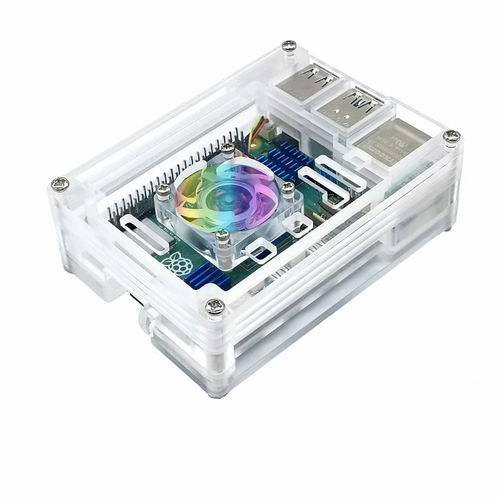 Raspberry Pi 5 (2/4/8/16GB) Complete Kit - Case with Fan, 27W PSU, 32GB SD Card - Picture 7 of 11