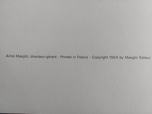 Art magazine Derrière le Miroir. Many original lithographs, 1964 - Picture 3 of 21