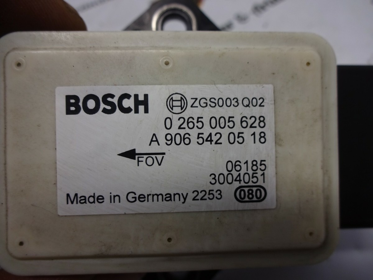 Yaw sensor Mercedes VW Crafter A9065420518 BOSCH 0265005628