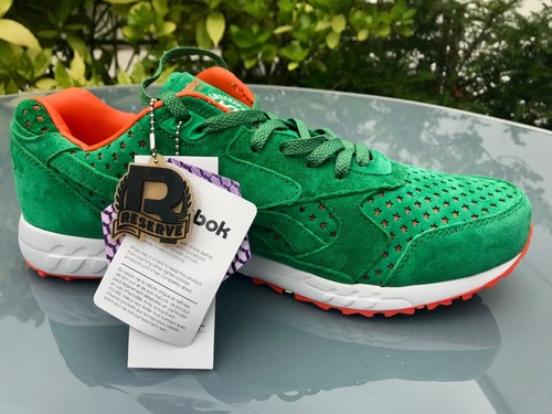 Reebok x SNS Inferno "15 Stars" verde/arancione (2014) US 10,5 EUR 44 - M44918 - Foto 6 di 12
