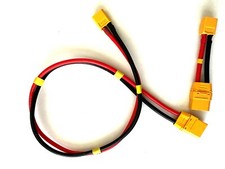 Male XT-60 to XT90 Female 10, 12, 14 AWG Connector Adapter 3",6",12",18" 24" 36"