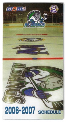 2006-07 Melfort Mustangs SJHL Hockey Schedule !!! Many Sponsors