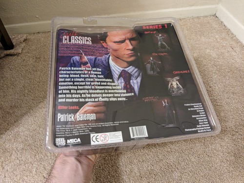Cult Classics 6 Patrick Bateman American Psycho Action Figure by NECA - Picture 10 of 12