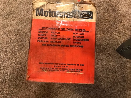 NOS Motorcraft Automotive Battery R-24F Red Top White Case Dry Cell Origina Box - Picture 4 of 4