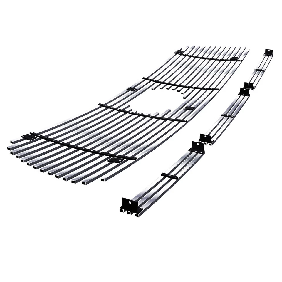 Combo de inserción de rejilla cromada para Toyota Tundra Logo Show 2007-2009 Foto 3 de 4