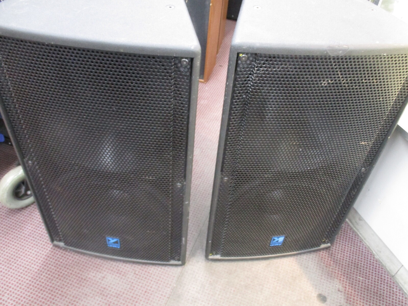 LOT OF 2 Yorkville Unity 2X15" U15 3Way PASSIVE Loudspeakers TESTED