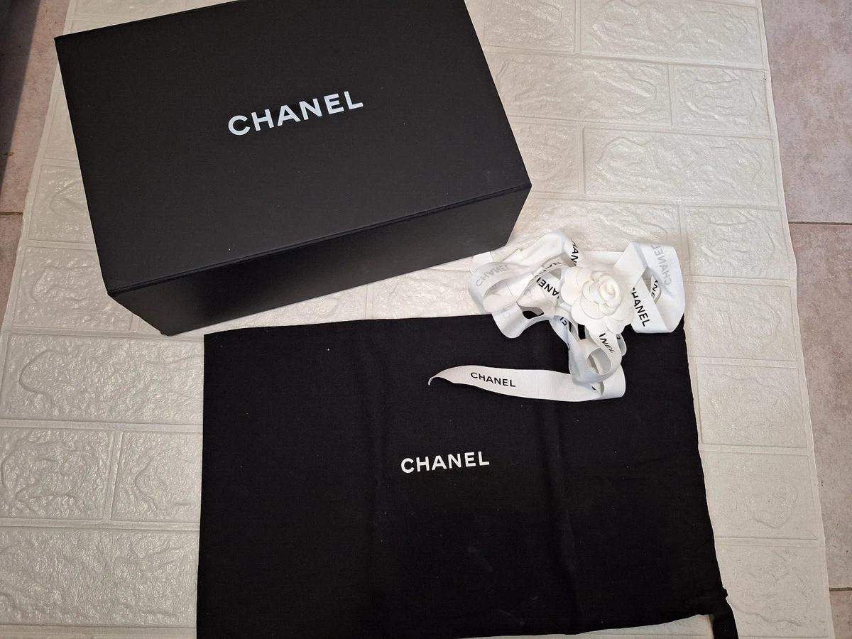 Chanel Empty Handbag Magnetic Storage Box w/ dust bag & ribbon