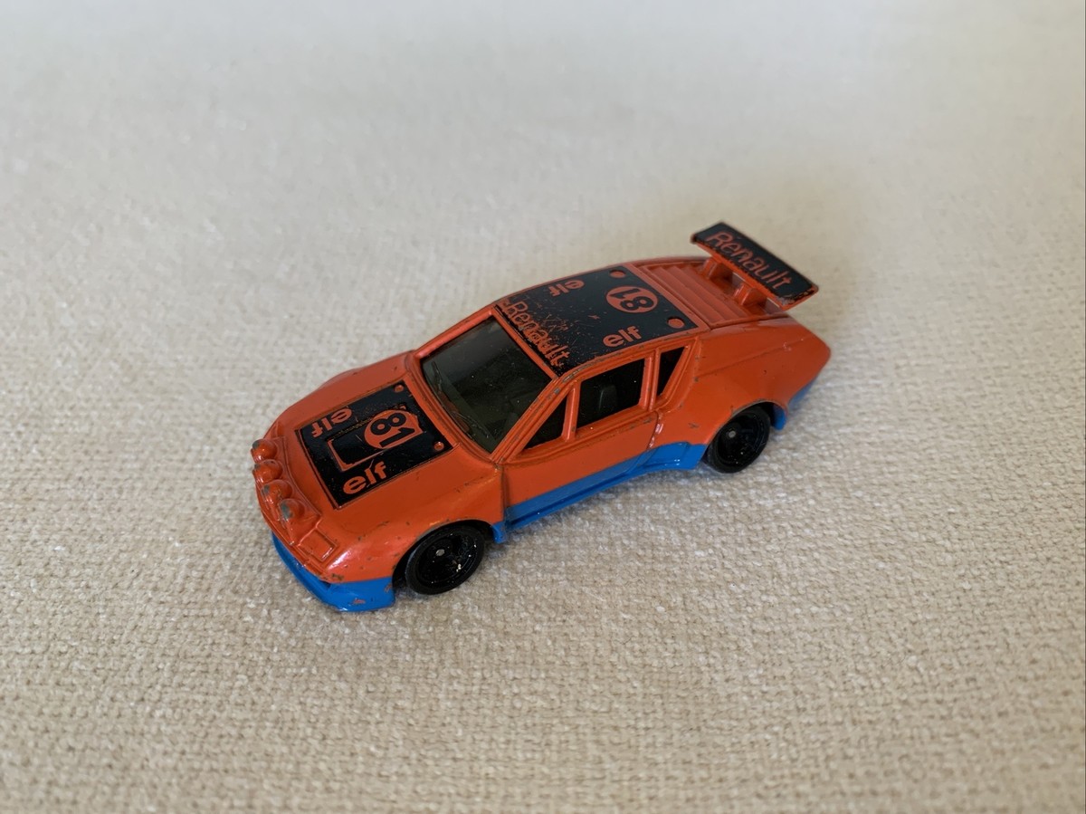 Tomica 1:60 Alpine Renault A310 NO.F58 Orange Racing Car Tomy