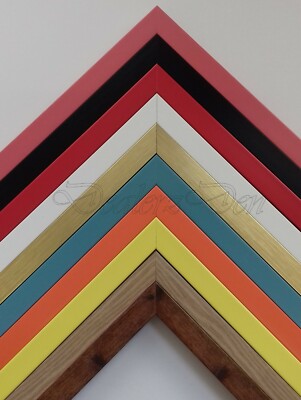 20 Regenbogen Farben Modern Range Bild Foto Poster Rahmen Deko viele Größen  