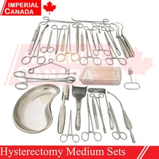 82 Pcs Hysterectomy Medium Set Vaginal Hysterectomy Kit Gynecology DS-1637