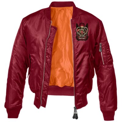 Herren Männer Bomberjacke Rockn Roll Rockabilly oldschool Fliegerjacke men jacke