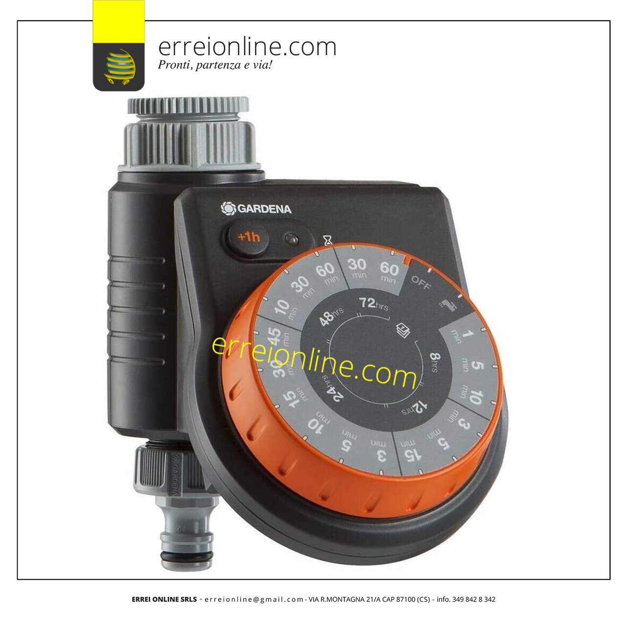Gardena Programmatore Water Control Easy Computer Per Irrigazione Automatica