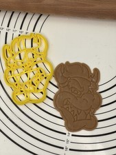 Cortador y molde de galletas Super Mario Bowser producido por arte de cocina en 3D