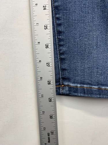 Liverpool Jeans - Womens Size 16W - Blue Ankle Distressed Stretch Casual (3224) - Picture 12 of 20