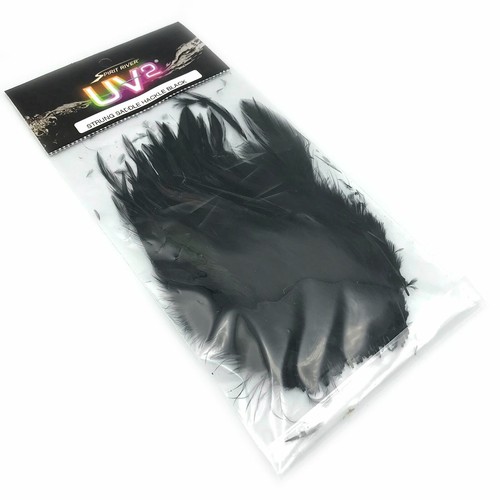 Sella con corde UV2 HACKLE - Fly Legatura Gallo Piume Acqua Salata Spirit River NUOVA - Foto 2 di 24