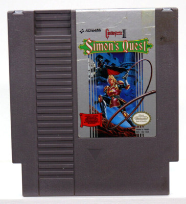 Castlevania II Simon's Quest Konami  NES      (11611)