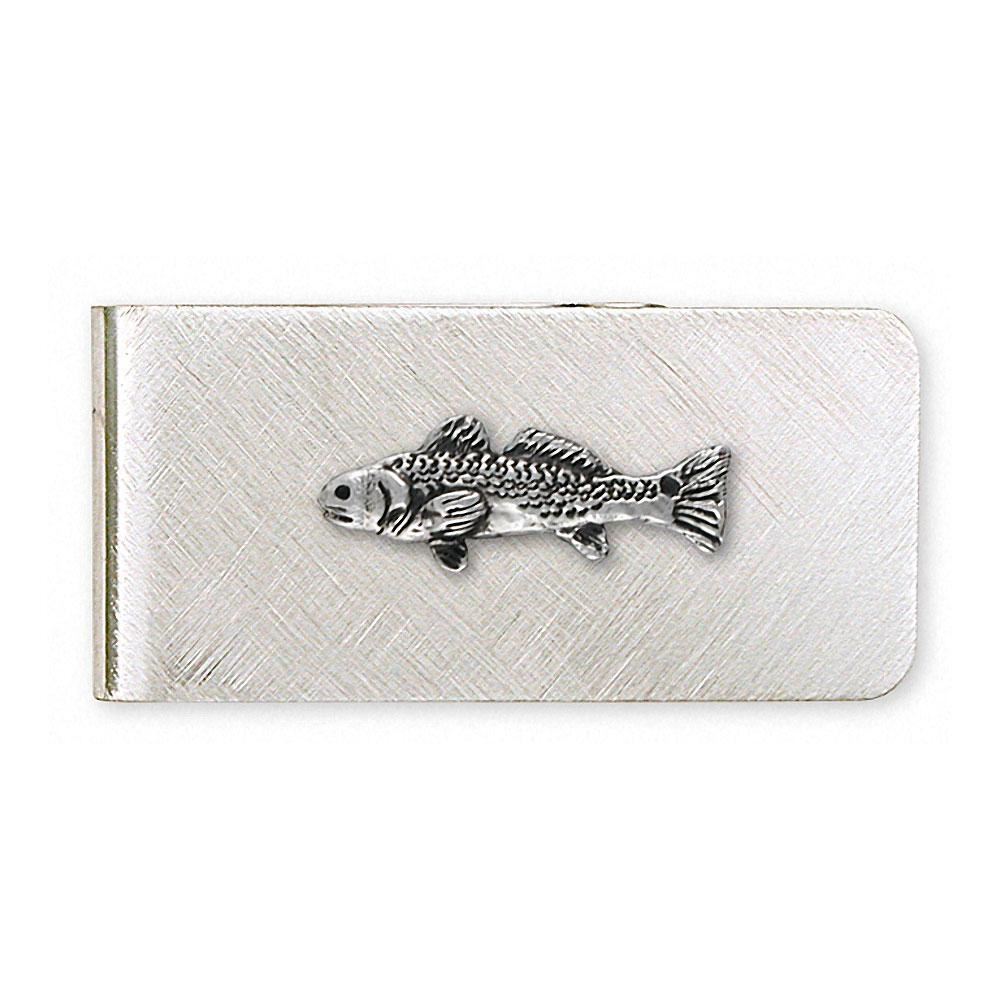 Sterling Silver Handmade Redfish Money Clip RF1-MC-image