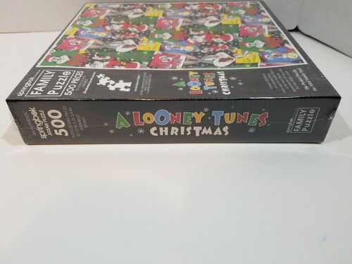 Looney Tunes Christmas - Springbok Puzzle 500 Pcs Family Fun Hallmark Brand New - Picture 4 of 6