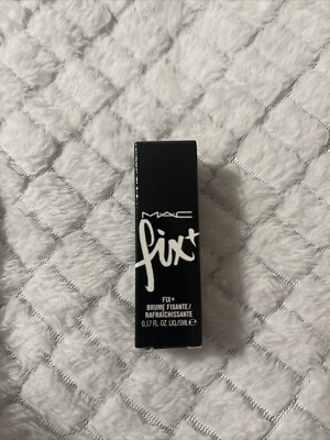 MAC Fix + Skin Refresher Finishing Mist Spray 0.17oz 5mL Travel Mini Sample New