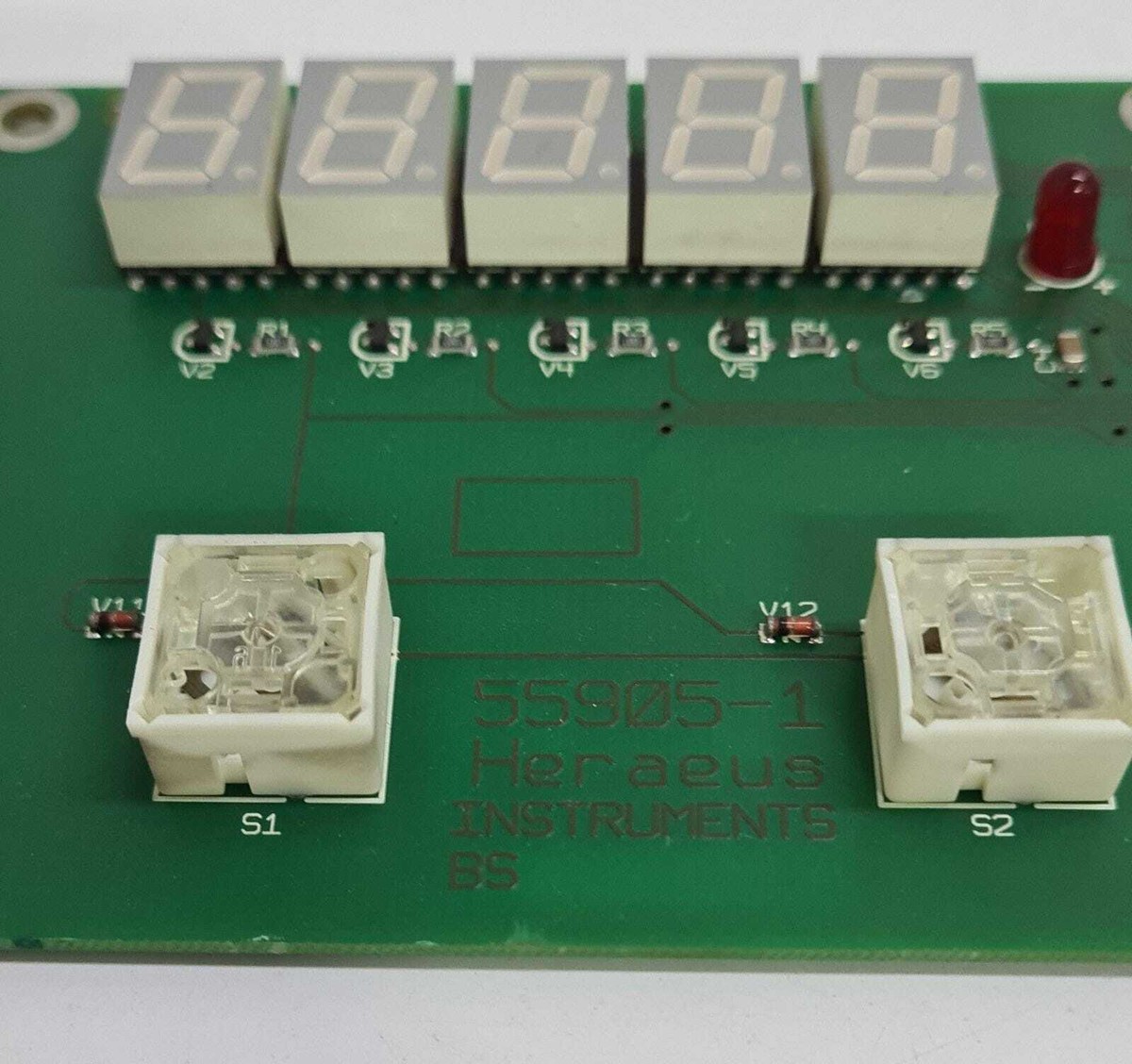 Heraeus Instruments Labofuge 400 Panel Board G25910-H0004 PCB
