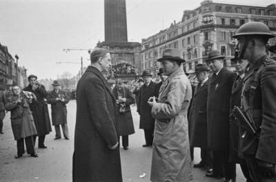 Irish politician & Taoiseach Ireland Eamon de Valera is present- 1941 Old Photo