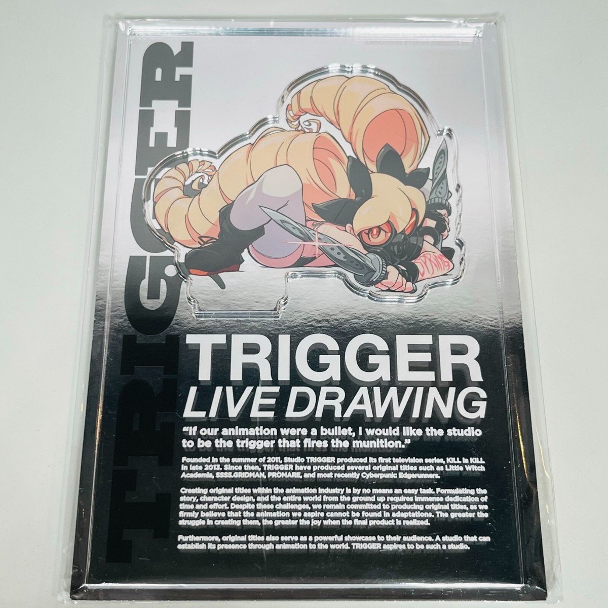 Studio TRIGGER Spring-chan figure Live Drawing Fukuoka Acrylic