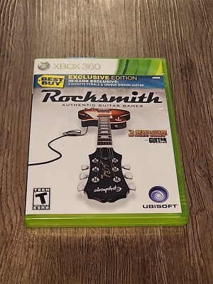 Rocksmith with Best Buy Exclusive Xbox 360 and Manual