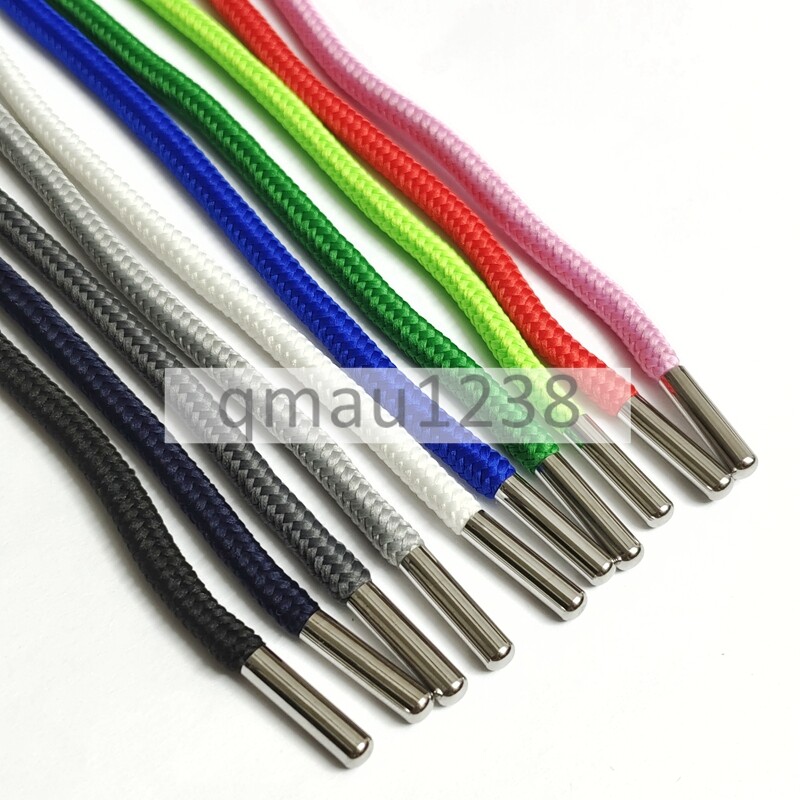 Drawstring Cord Flat Polyester Woven Hoodies Drawstring Cord Shoelace