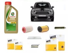 Kit Filtri Tagliando per Mini Countryman R60 Cooper D 1.6 82 Kw 112 Hp