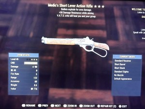 fallout lever action rifle fallout lever action rifle