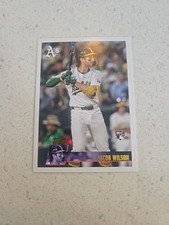 Jacob Wilson RC 2025 Topps Archives #154 Design Variation A's Athletics Rookie 